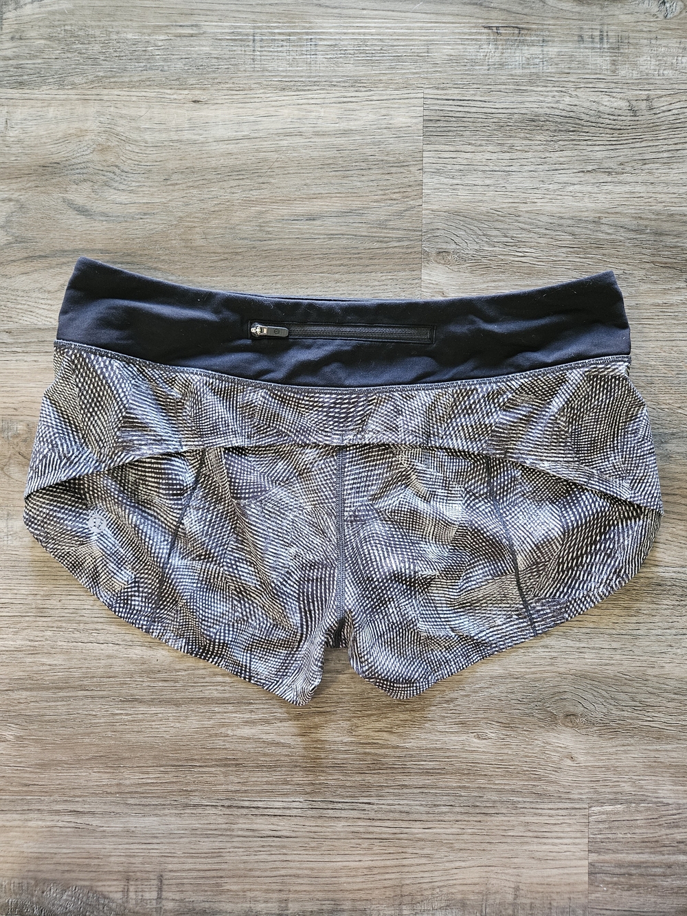 Lululemon Speed Up Short 2.5" - Velocity Mesh Island Mist Black - Picture 7 of 10
